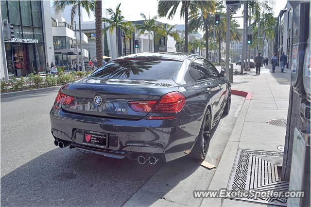 BMW M6 spotted in Beverly Hills, California