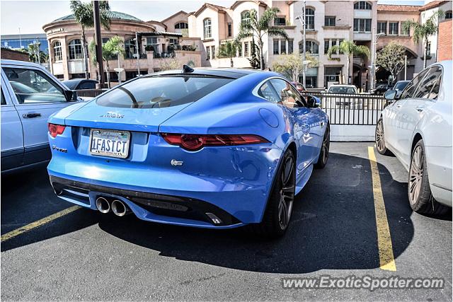 Jaguar F-Type spotted in Beverly Hills, California