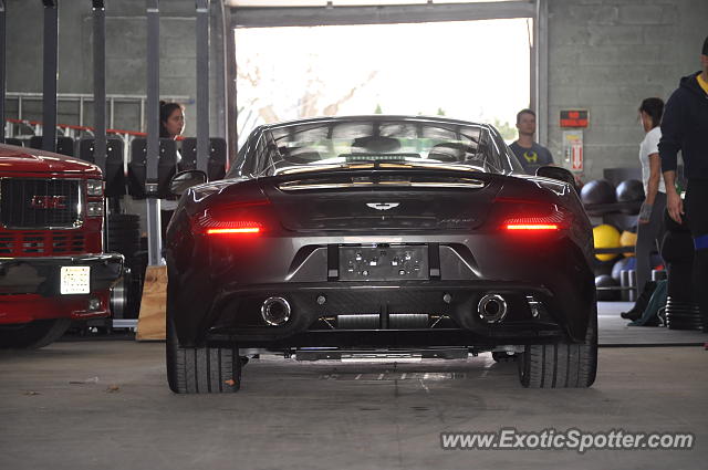 Aston Martin Vanquish spotted in Summit, New Jersey