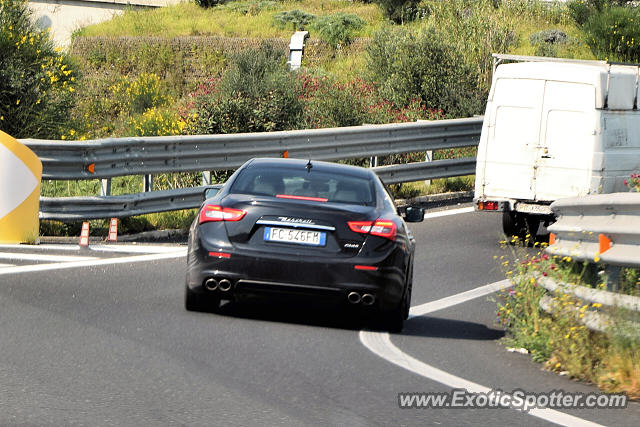 Maserati Ghibli spotted in Catania, Italy