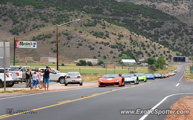 Lamborghini Aventador spotted in Bear Lake, Utah