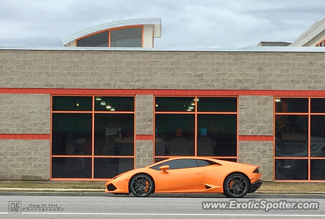 Lamborghini Huracan spotted in Salt Lake City, Utah