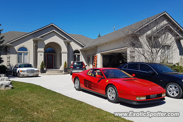 Ferrari Testarossa spotted in London, Ontario, Canada