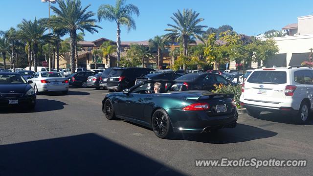 Jaguar XKR-S spotted in Del Mar, California