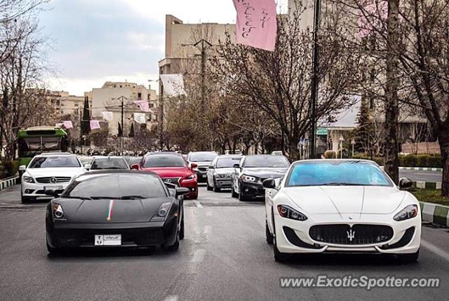 Lamborghini Gallardo spotted in Tehran, Iran