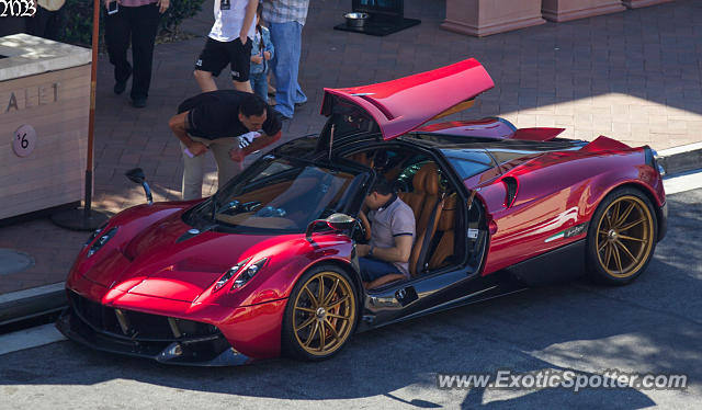 Pagani Huayra spotted in Newport Beach, California