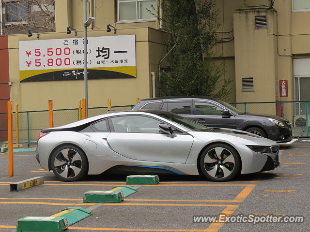 BMW I8 spotted in Taito, Tokyo, Japan