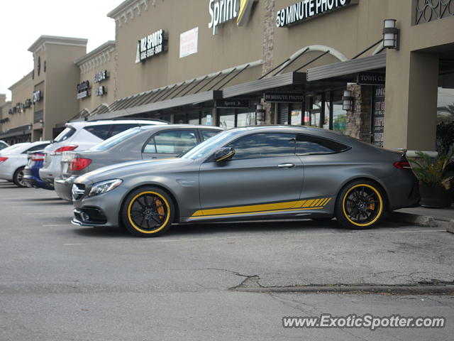 Mercedes C63 AMG Black Series spotted in Houston, Texas