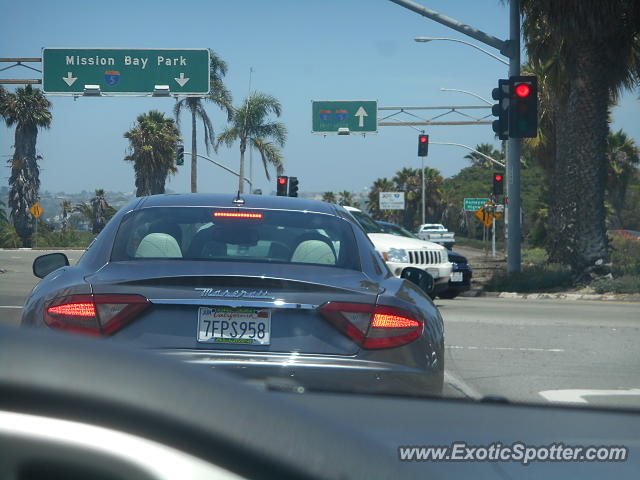 Maserati GranTurismo spotted in Point Loma, California