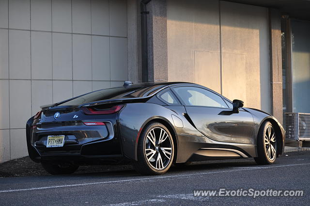 BMW I8 spotted in Summit, United States