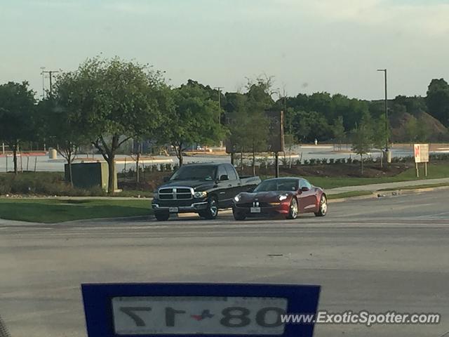Fisker Karma spotted in Dallas, Texas