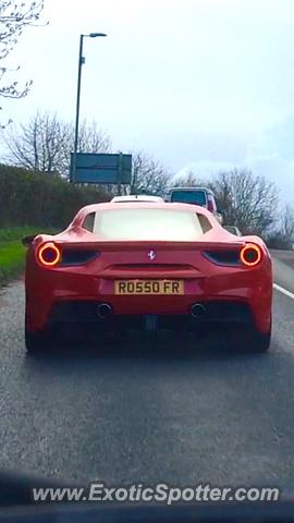 Ferrari 488 GTB spotted in Paignton, United Kingdom