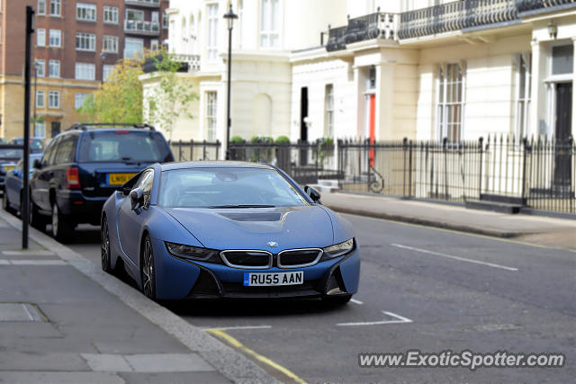 BMW I8 spotted in London, United Kingdom