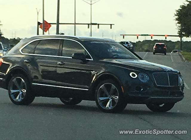 Bentley Bentayga spotted in Jacksonville, Florida