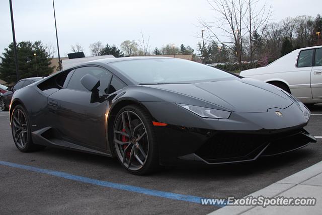 Lamborghini Huracan spotted in Bloomington, Indiana