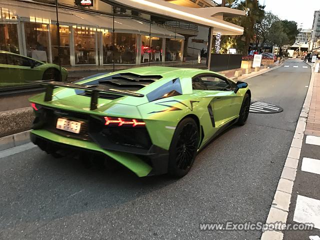 Lamborghini Aventador spotted in Monaco, Monaco