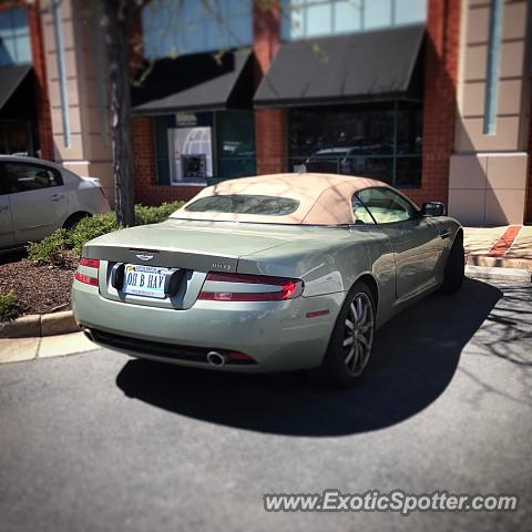 Aston Martin DB9 spotted in Reston, Virginia