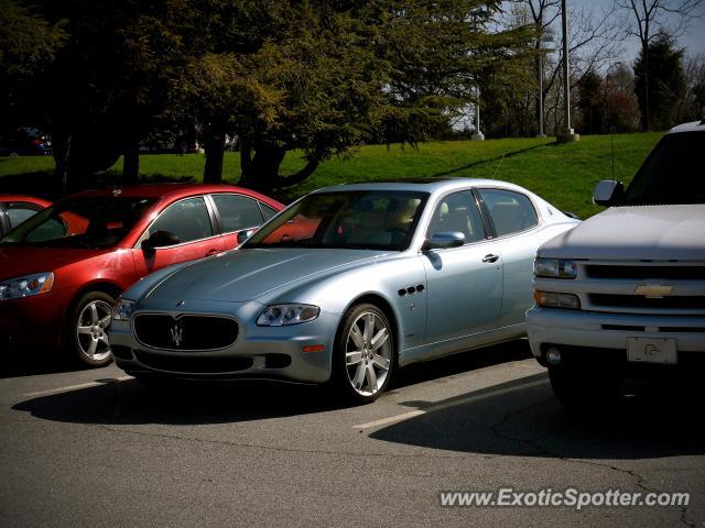 Maserati Quattroporte spotted in Nashville, Tennessee