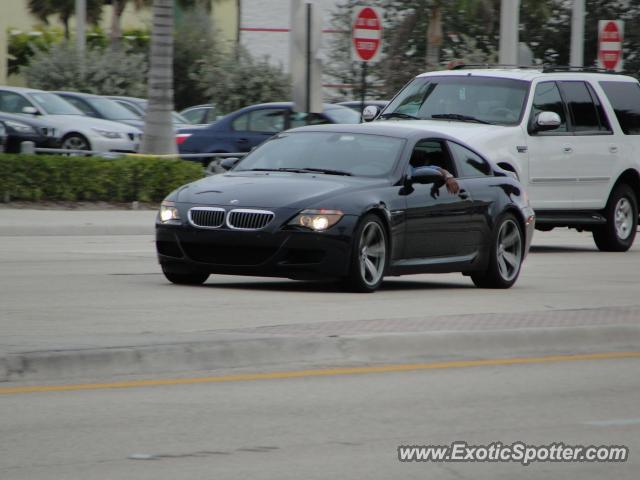 BMW M6 spotted in Palm beach, Florida