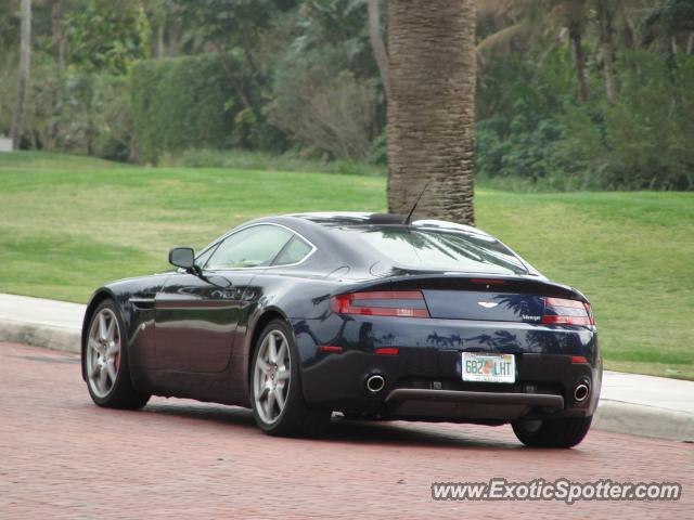 Aston Martin Vantage spotted in Palm beach, Florida