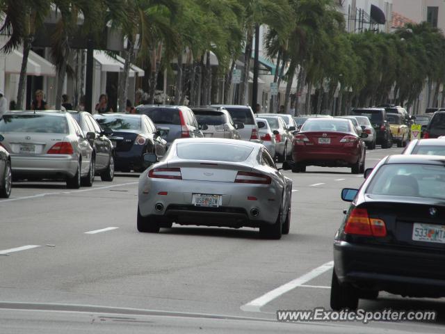 Aston Martin Vantage spotted in Palm beach, Florida