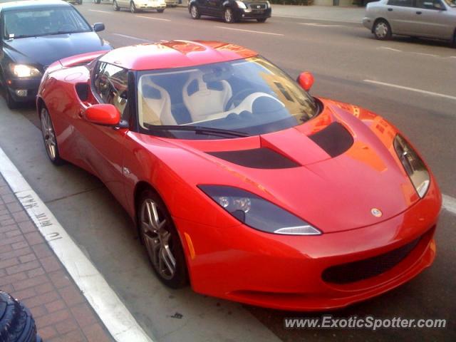 Lotus Evora spotted in San Diego California, United States