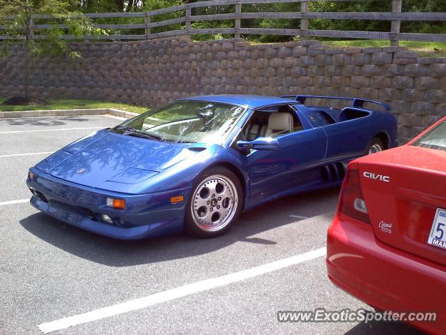 Lamborghini Diablo spotted in Bel Air, Maryland