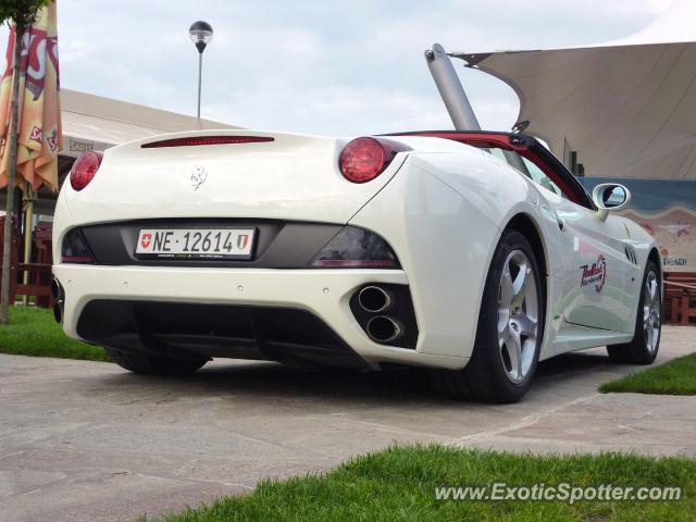 Ferrari California spotted in Presov, Slovakia