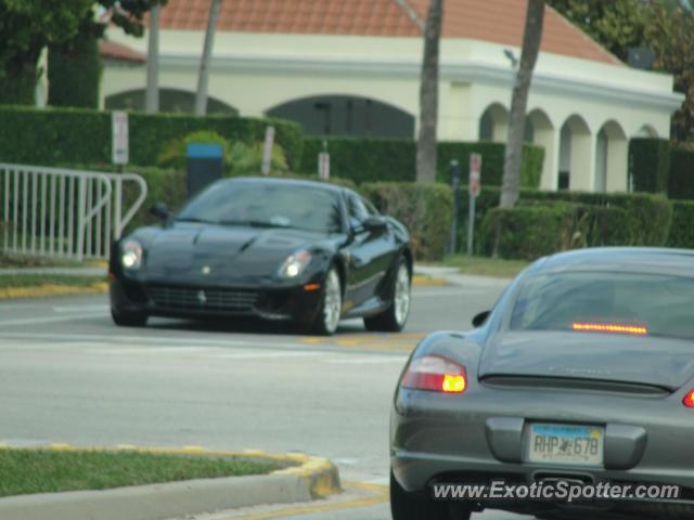 Ferrari 599GTB spotted in Palm beach, Florida