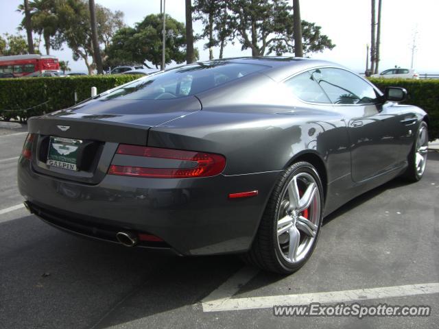 Aston Martin DB9 spotted in Santa Monica, California