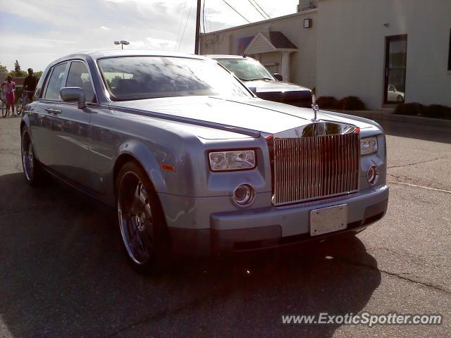 Rolls Royce Phantom spotted in Parkville, Maryland