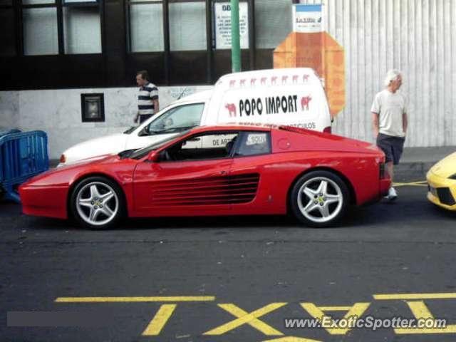 Ferrari Testarossa spotted in Tenerife, Spain