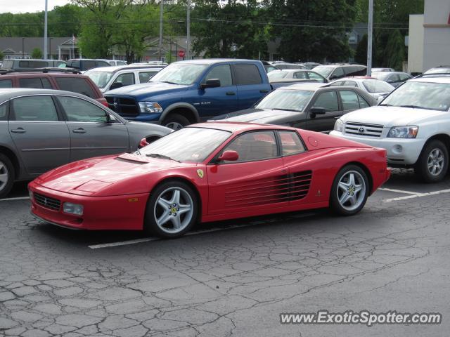 Ferrari Testarossa spotted in Douglasville, Pennsylvania