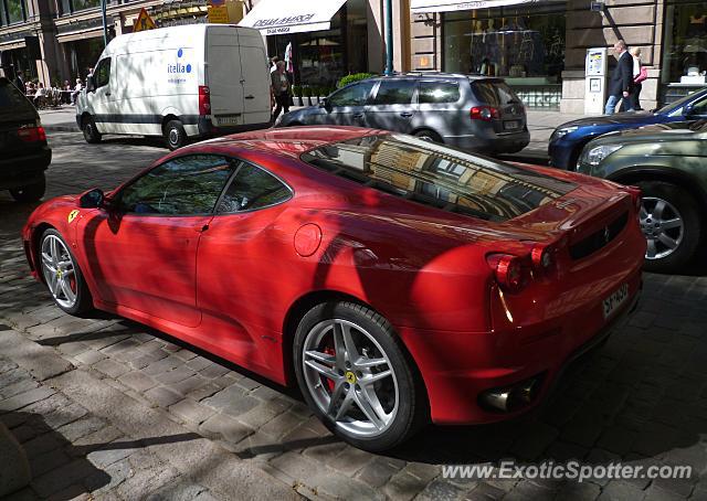 Ferrari F430 spotted in Helsinki, Finland