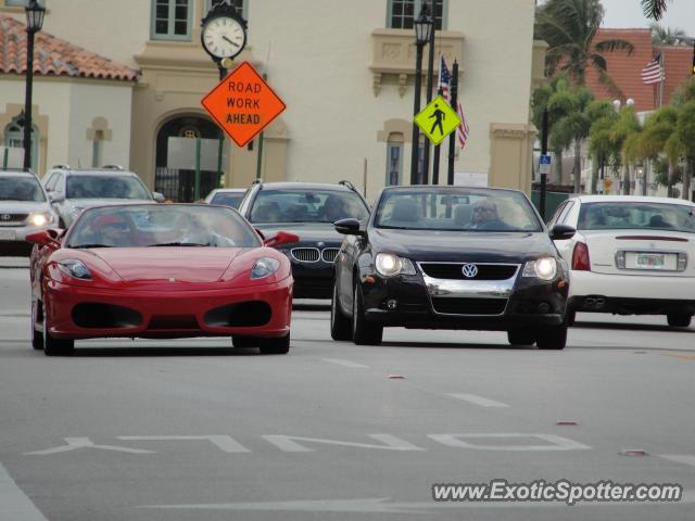 Ferrari F430 spotted in Palm beach, Florida