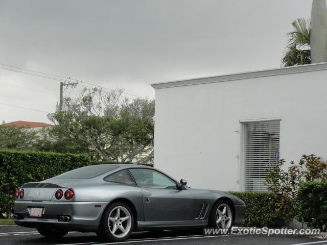 Ferrari 550 spotted in Palm beach, Florida