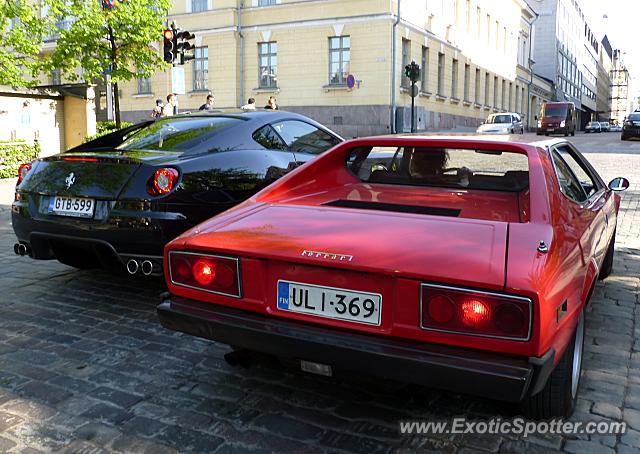 Ferrari 308 GT4 spotted in Helsinki, Finland