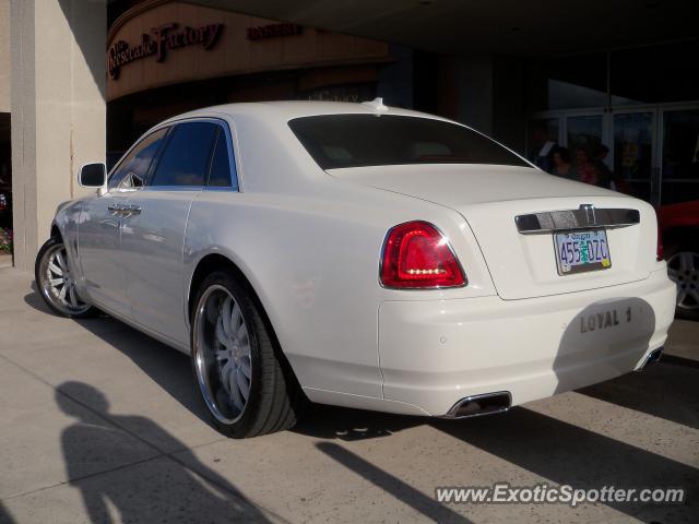 Rolls Royce Ghost spotted in Houston, Texas