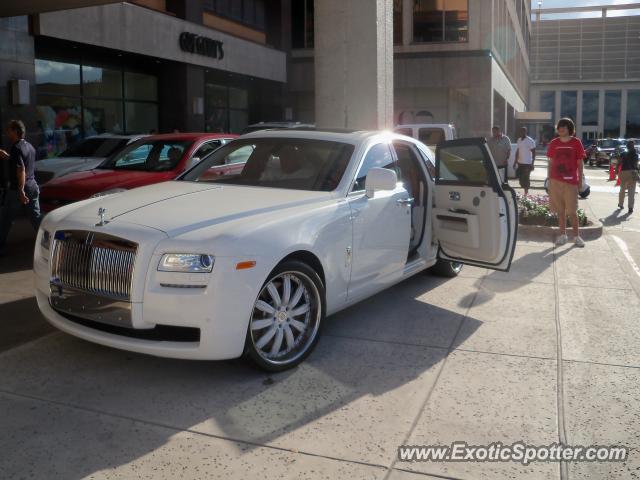 Rolls Royce Ghost spotted in Houston, Texas