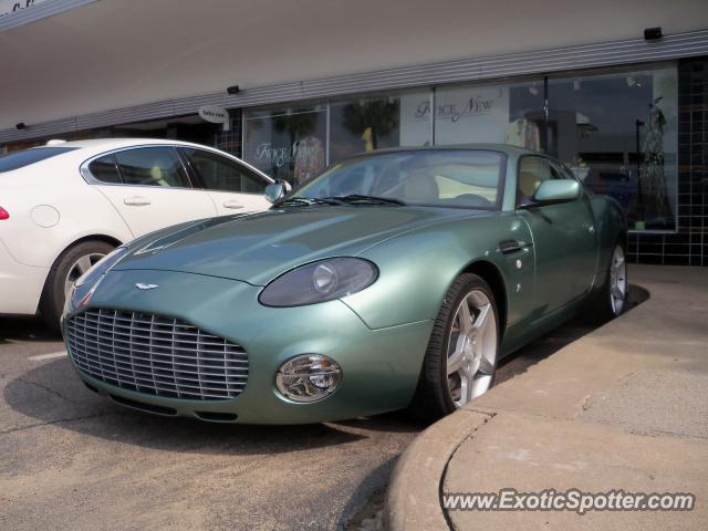 Aston Martin Zagato spotted in Houston, Texas
