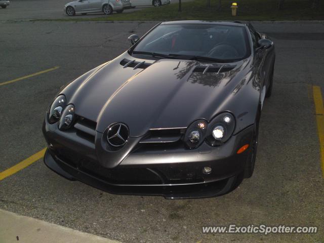 Mercedes SLR spotted in London Ontario, Canada