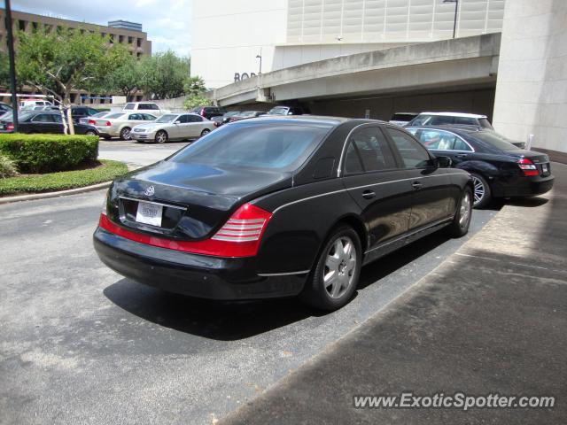 Mercedes Maybach spotted in Houston, Texas