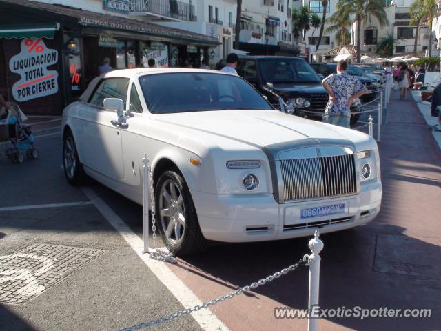 Rolls Royce Phantom spotted in Marbella, Spain