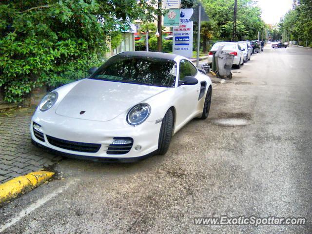 Porsche 911 Turbo spotted in Bursa, Turkey