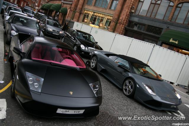 Lamborghini Murcielago spotted in London, United Kingdom