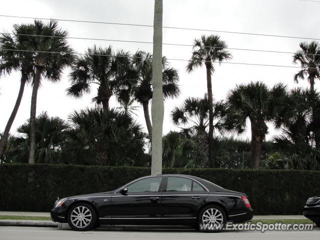 Mercedes Maybach spotted in Palm beach, Florida
