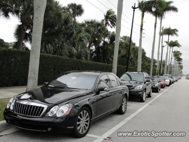 Mercedes Maybach spotted in Palm beach, Florida