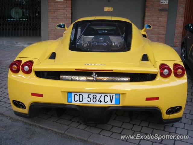 Ferrari Enzo spotted in Milan, Italy