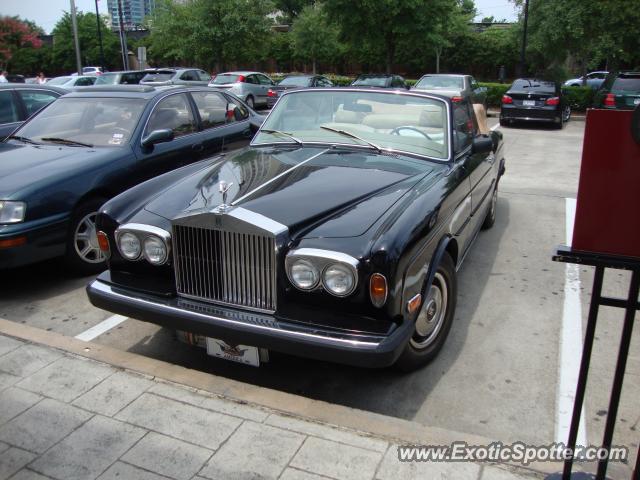 Rolls Royce Corniche spotted in Houston, Texas
