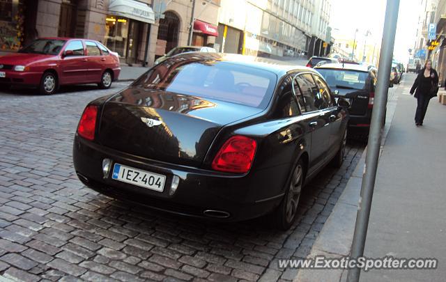 Bentley Continental spotted in Helsinki, Finland